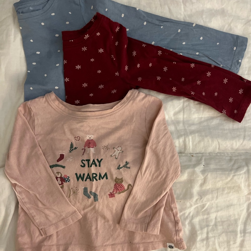 Toddler Long Sleeve Top Bundle